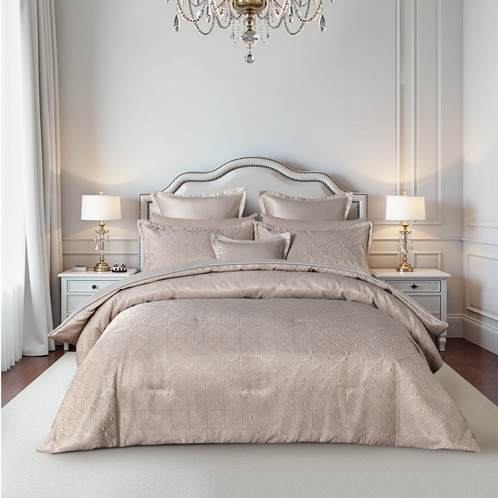 Bellagio Comforter Set Gold