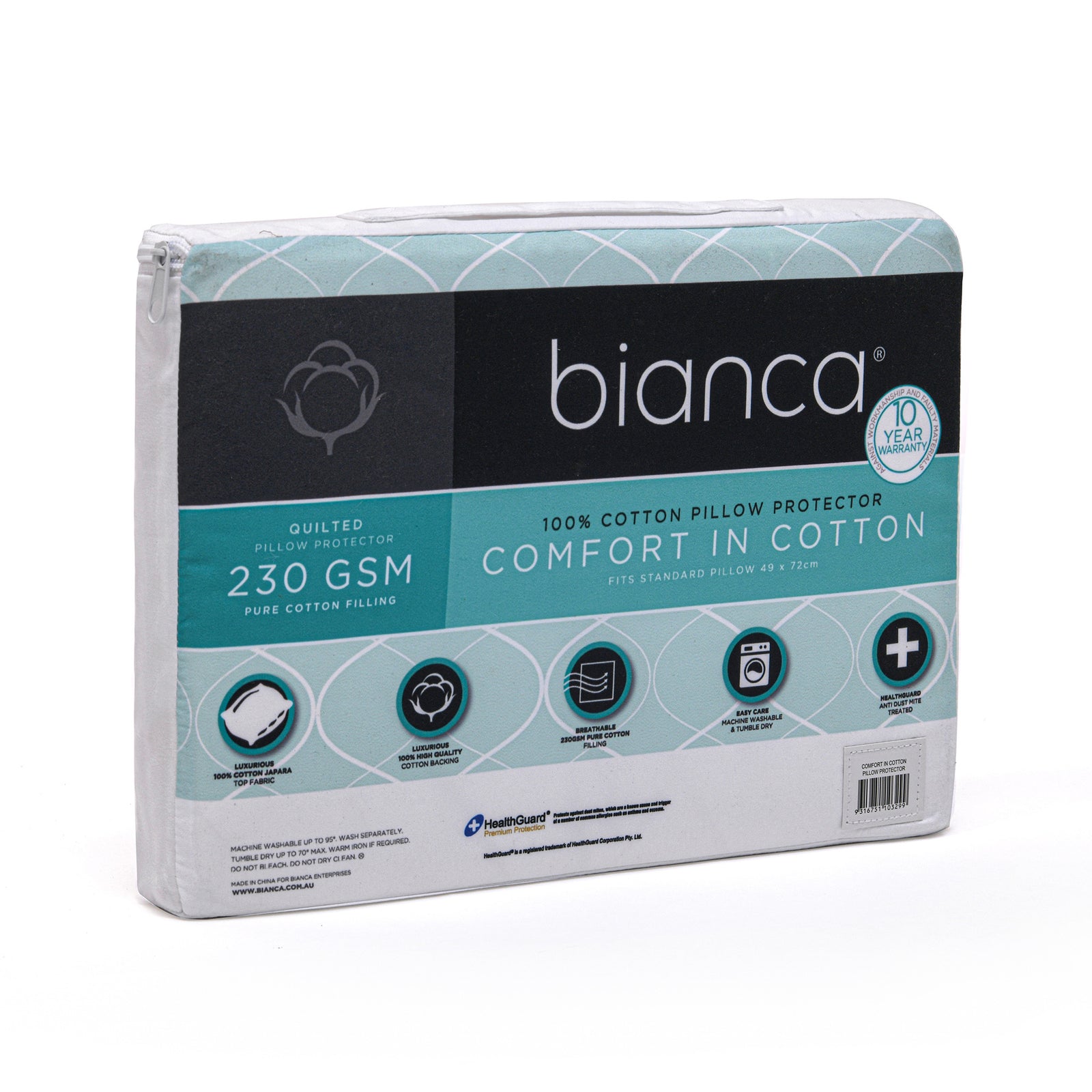 Comfort in Cotton Quilted Mattress Protector