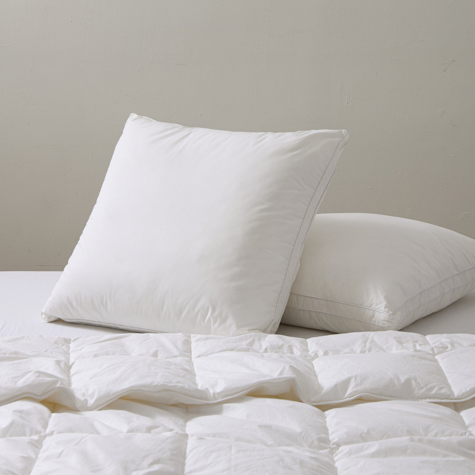 Relax Right Pure Microfibre European Pillow Profile 1300g