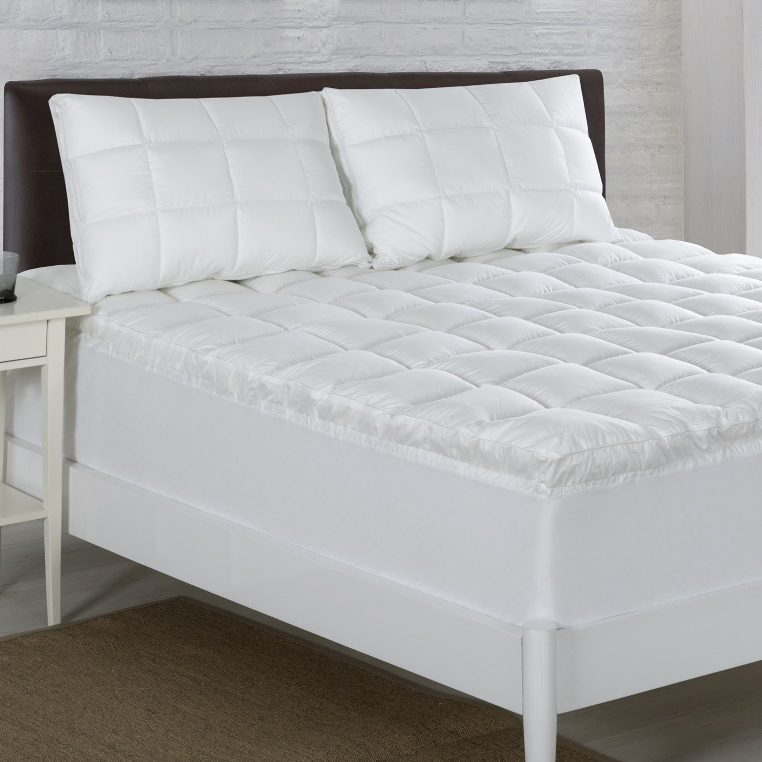 Relax Right Pure Microfibre Mattress Topper 1000gsm