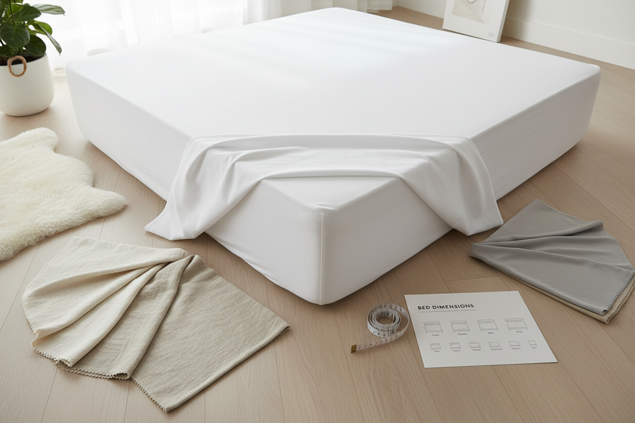 How to Choose the Right Fitted Sheet: Depths, Fabrics & Size Guide