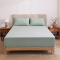 Heston 300 Thread Count Fitted Sheet Combo Sage