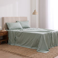 Heston 300 Thread Count Cotton Percale Sheet Sets Sage