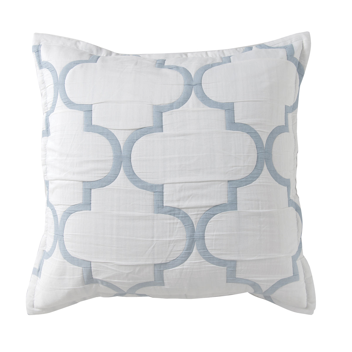Mirabelle European Pillowcase Blue