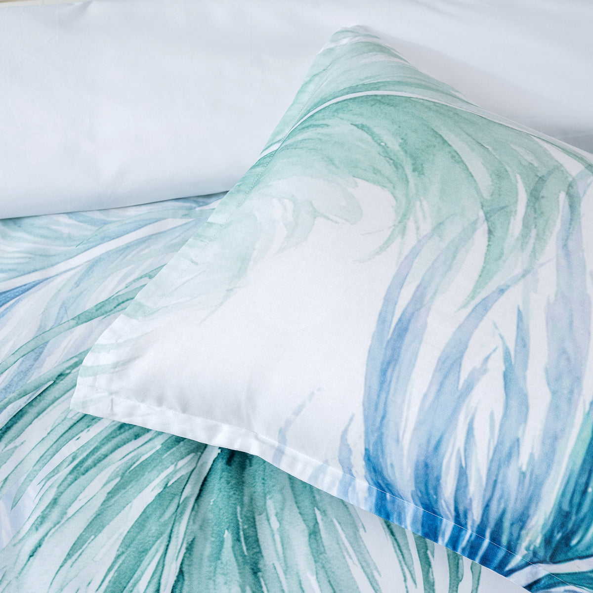 Wynn Quilt Cover Set Turquoise
