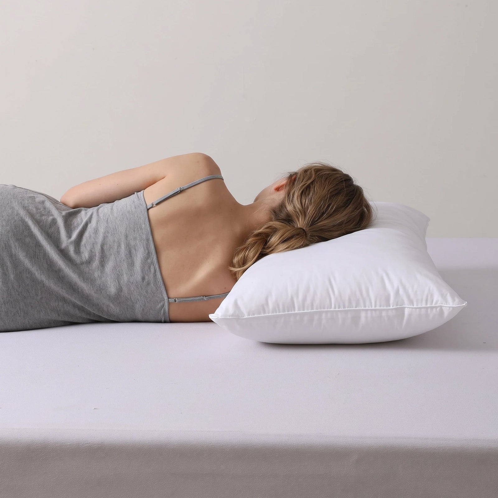 Natural Sleep Bamboo Blend Standard Pillow Medium Profile 750g
