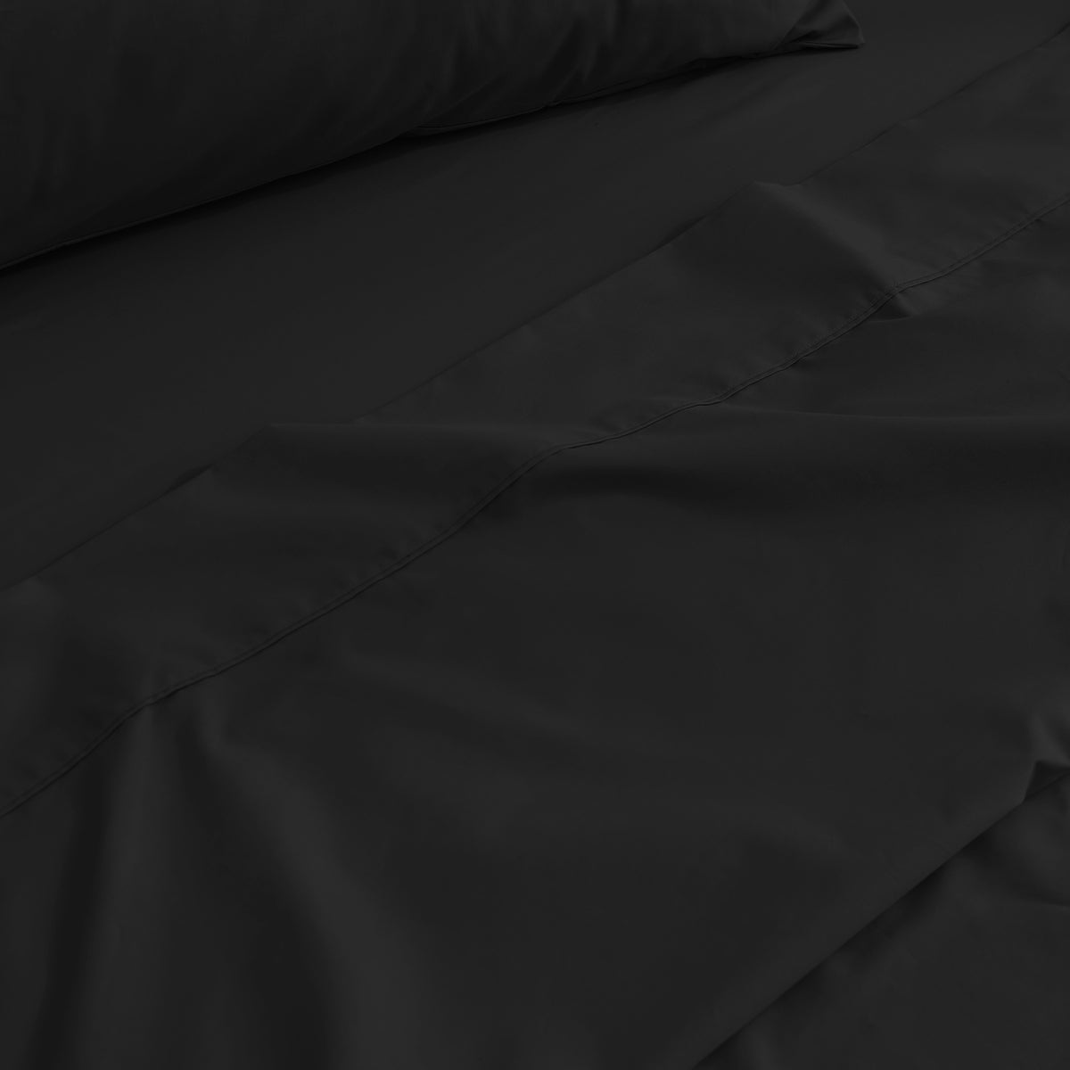 Heston 300 Thread Count Cotton Percale Sheet Sets Charcoal