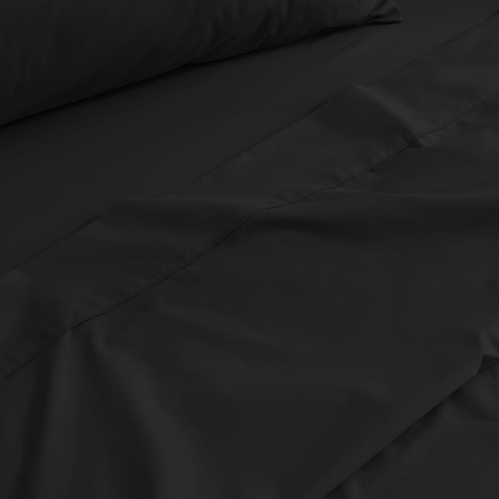 Heston 300 Thread Count Cotton Percale Sheet Sets Charcoal