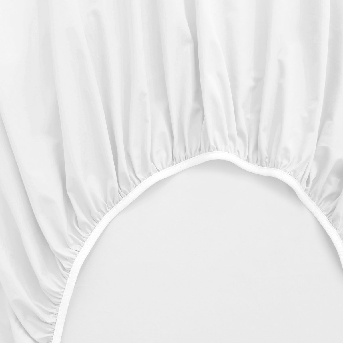 Heston 300 Thread Count Cotton Percale Sheet Sets White