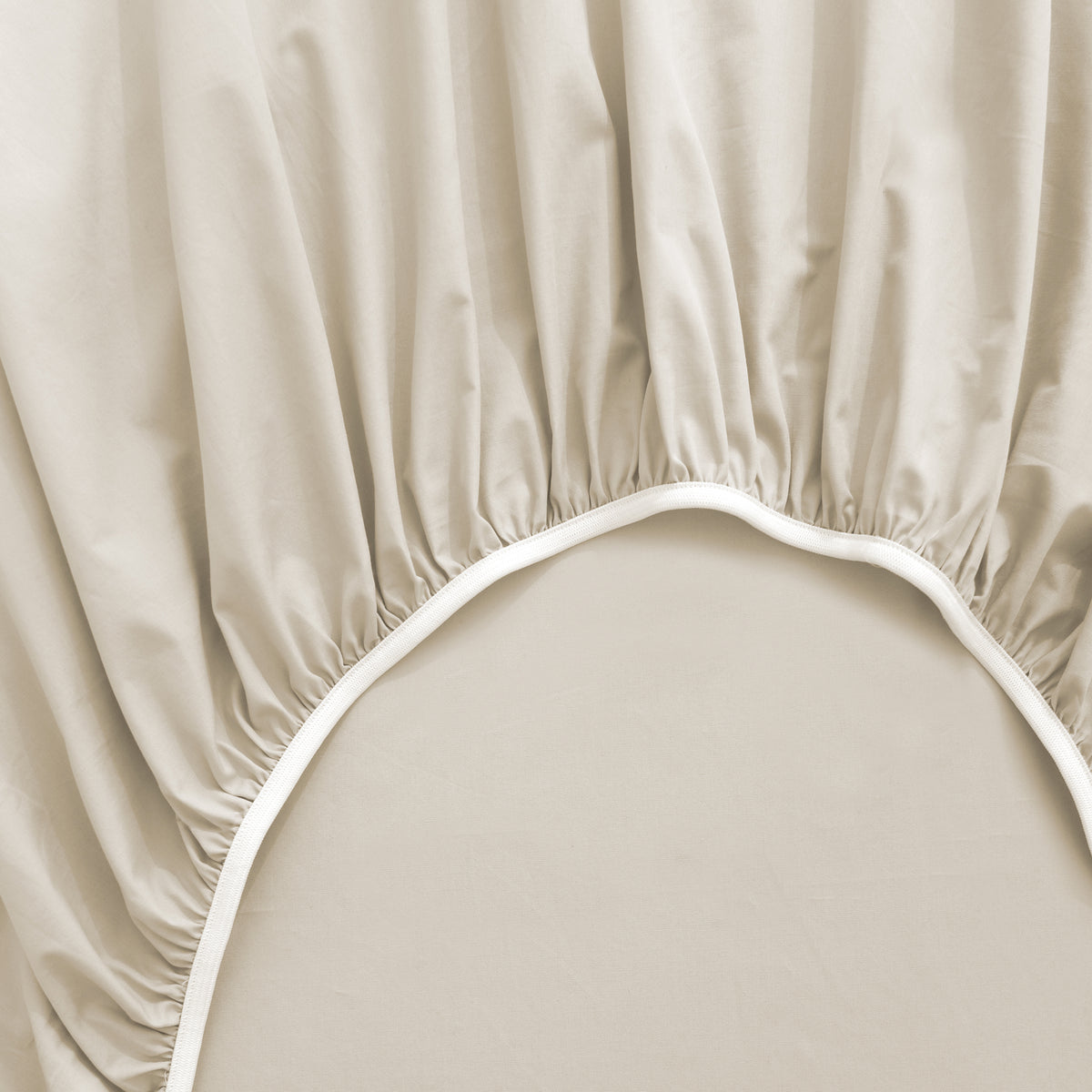 Heston 300 Thread Count Fitted Sheet Combo Stone