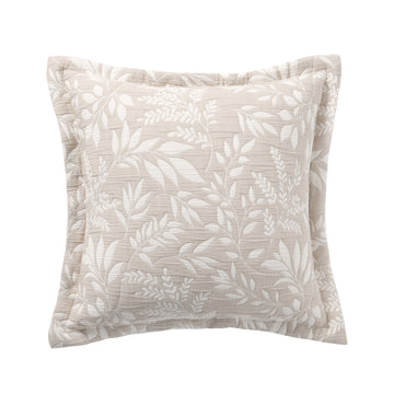 Amelia European Pillowcase Taupe