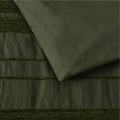 Avery Quilt Cover Set Forest Green