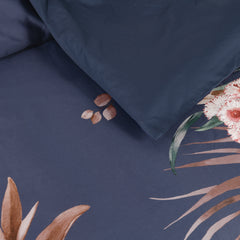 Balwyn Quilt Cover Set Indigo