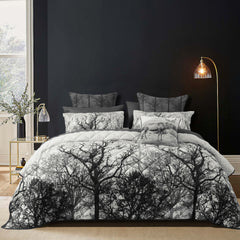Boscage Coverlet Set Black