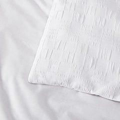 Cosmo Quilt Cover Set White