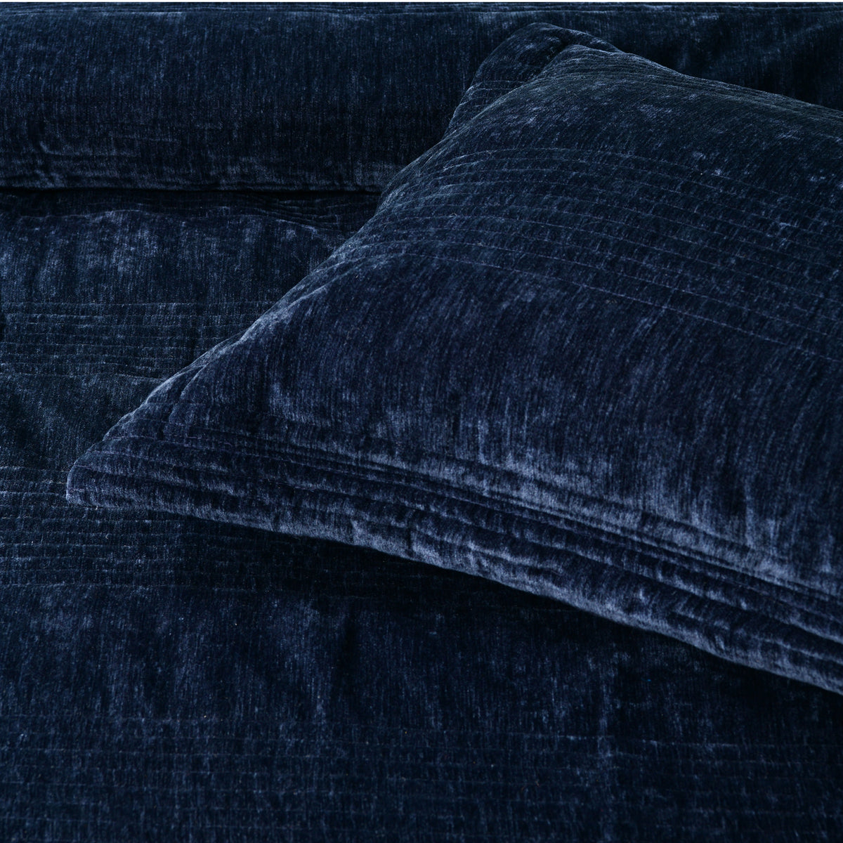 Cyrano Coverlet Set Indigo