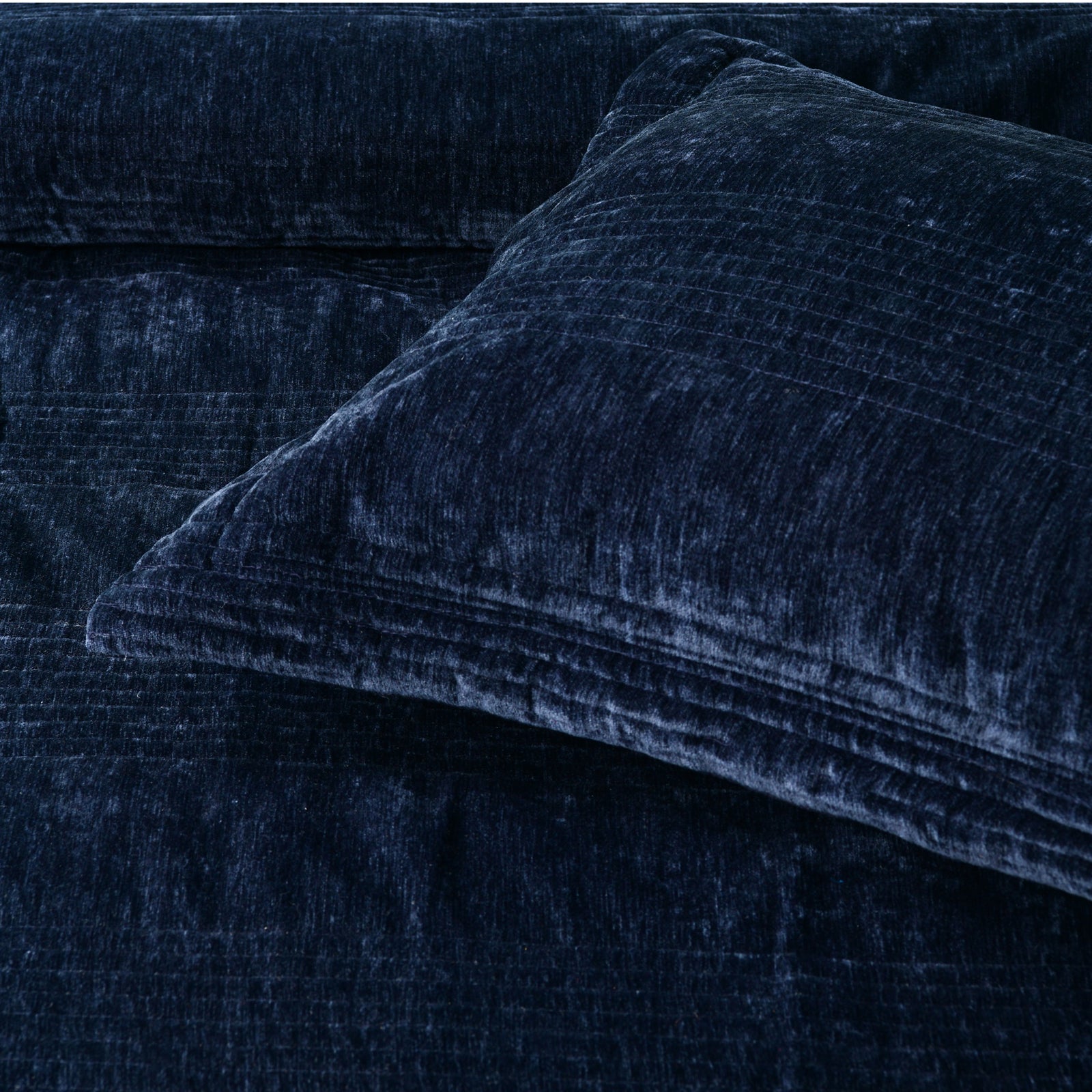 Cyrano Coverlet Set Indigo