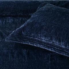 Cyrano Coverlet Set Indigo