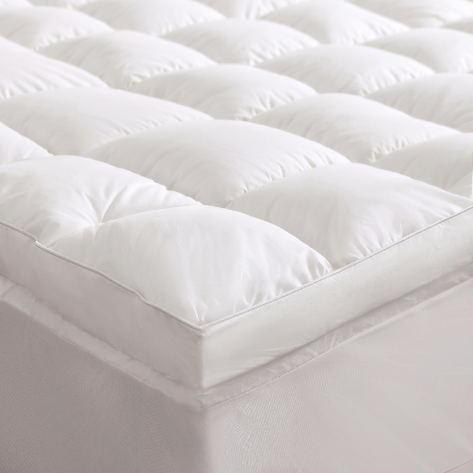 Relax Right Pure Microfibre Mattress Topper 1000gsm