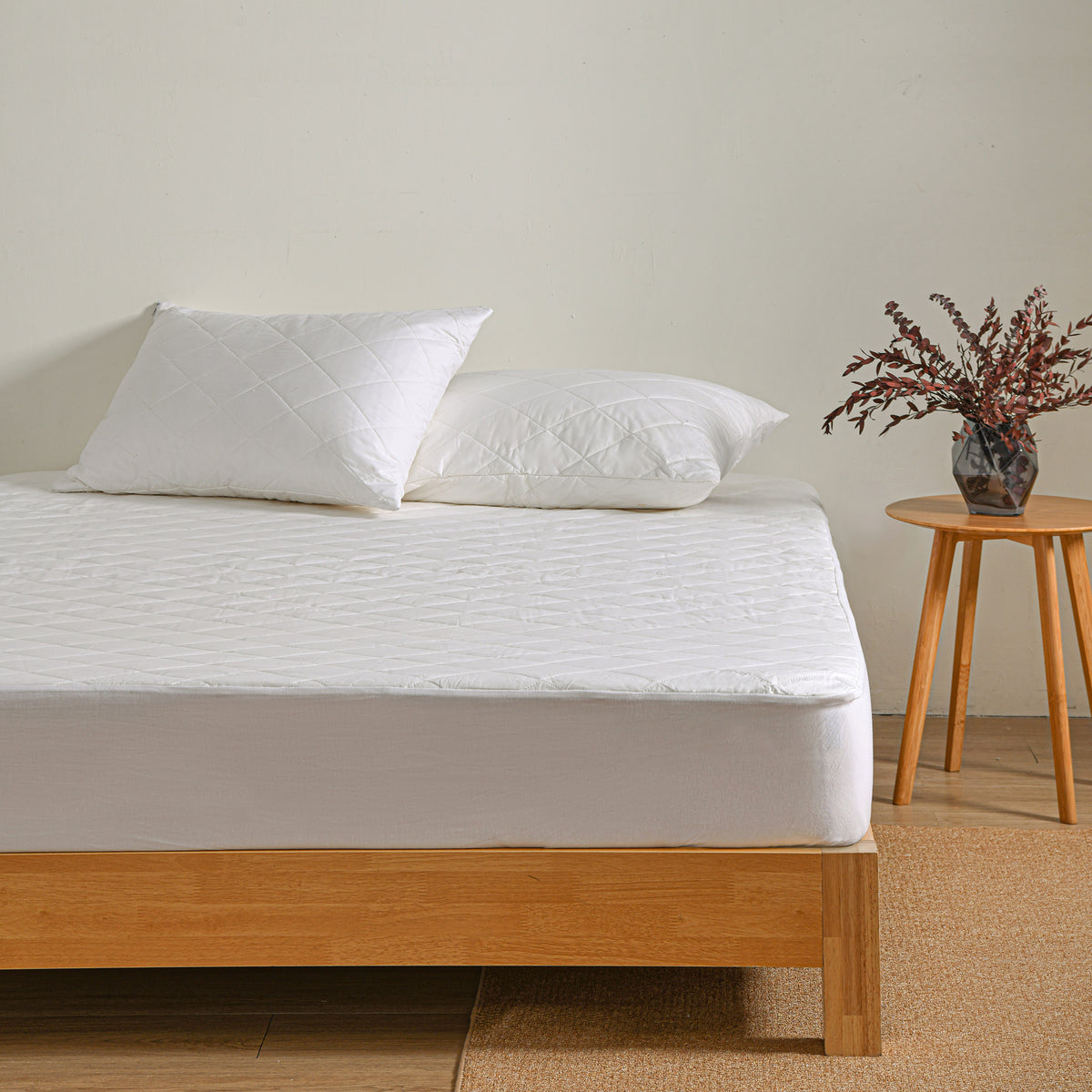 Comfort in Cotton Quilted Mattress Protector