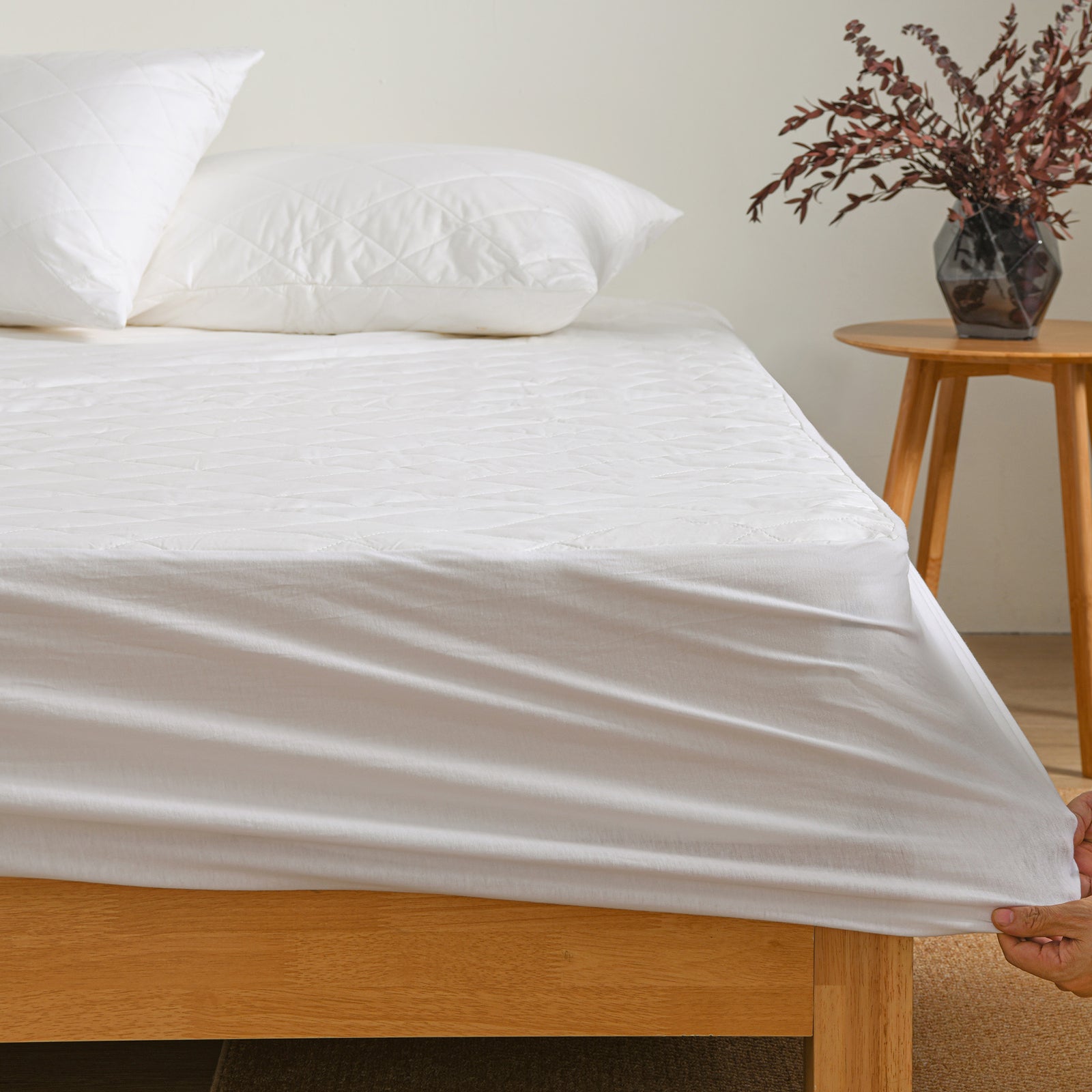 Comfort in Cotton Quilted Mattress Protector