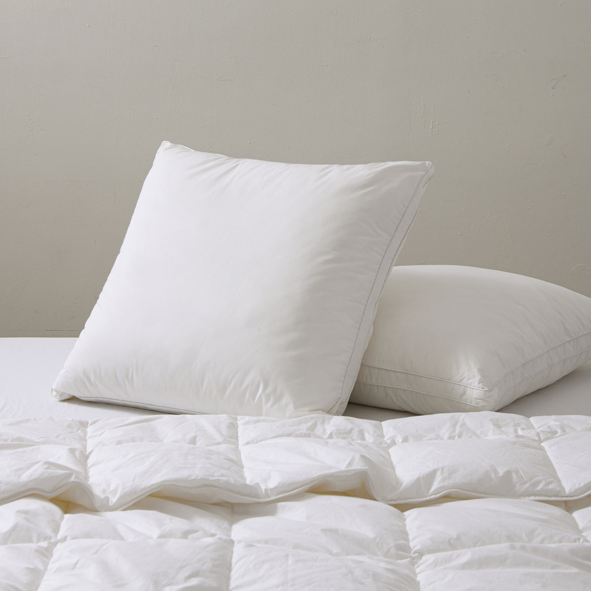 Relax Right Pure Microfibre European Pillow Profile 1300g