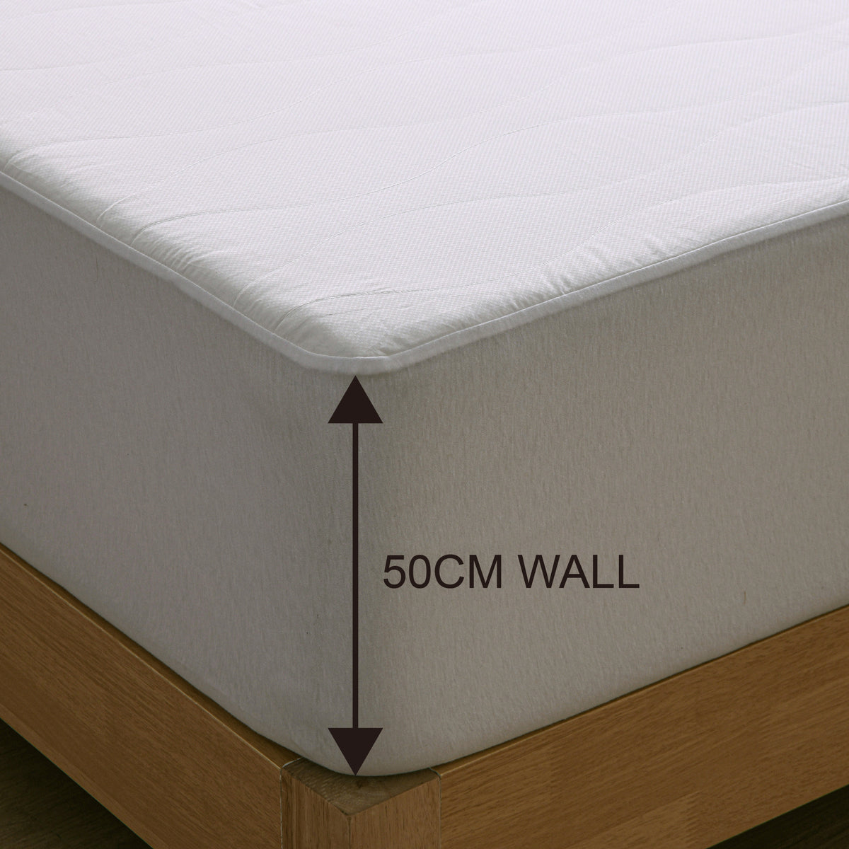 Cool Ease Phase Change Material (PCM) Cooling Technology Quilted Mattress Protector