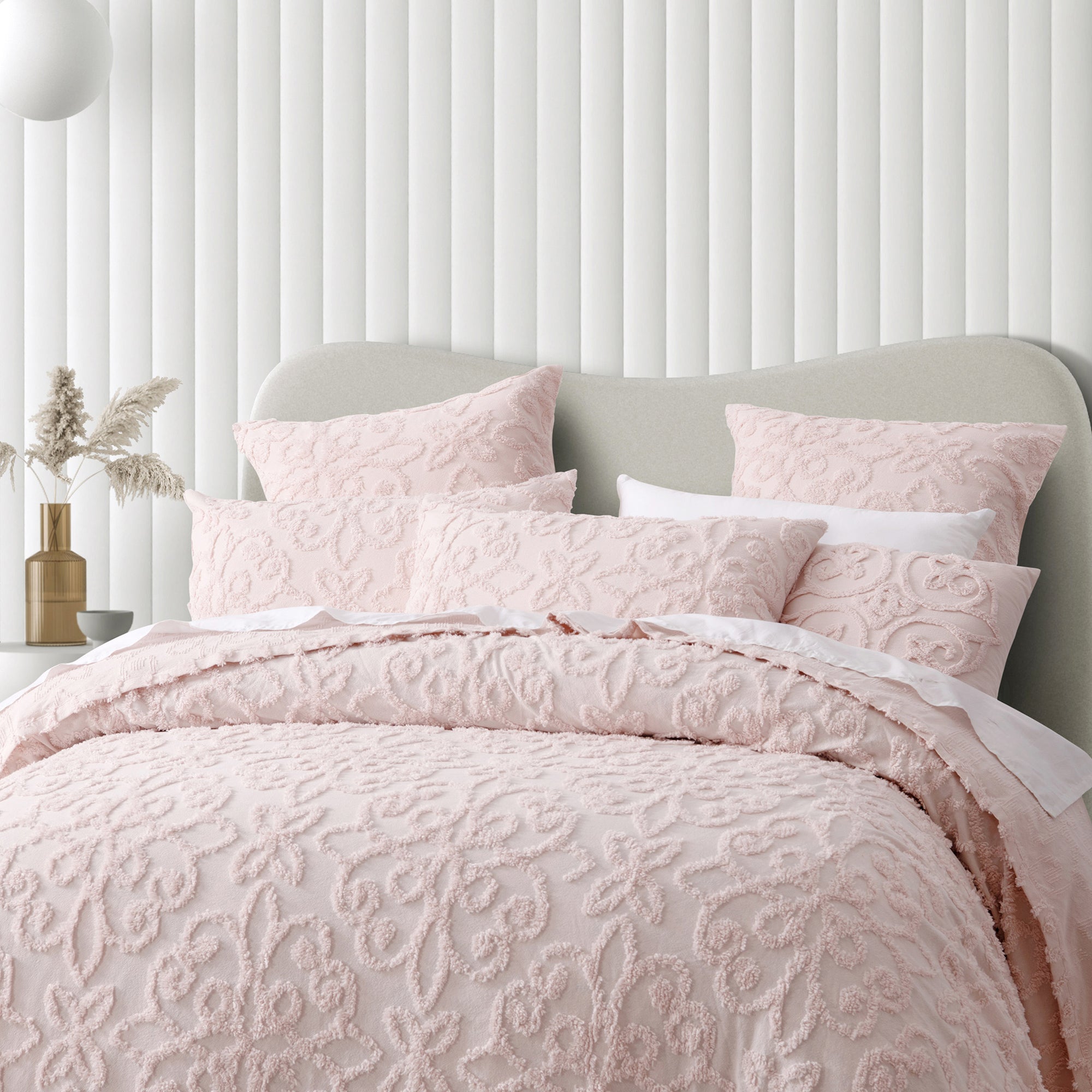 Ella Bedspread Set Blush