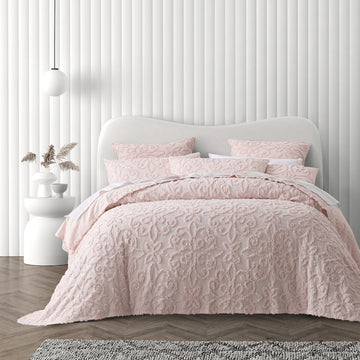 Ella Bedspread Set Blush