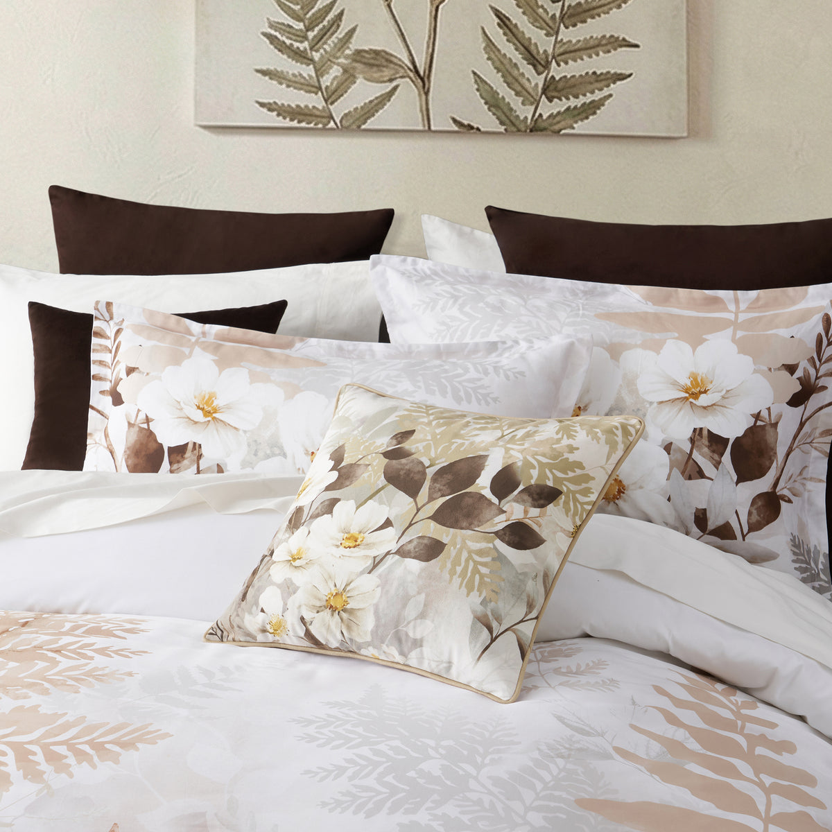 Jubilee Quilt Cover Set Natural