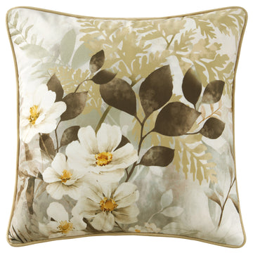 Jubilee Velvet Square Cushion Natural