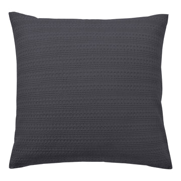 Kahlani European Pillowcase Charcoal