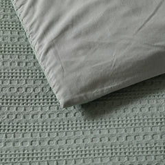 Kahlani Quilt Cover Set Sage