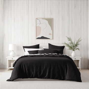 Kahlani Quilt Cover Set Chocolate