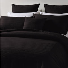 Kahlani Quilt Cover Set Chocolate