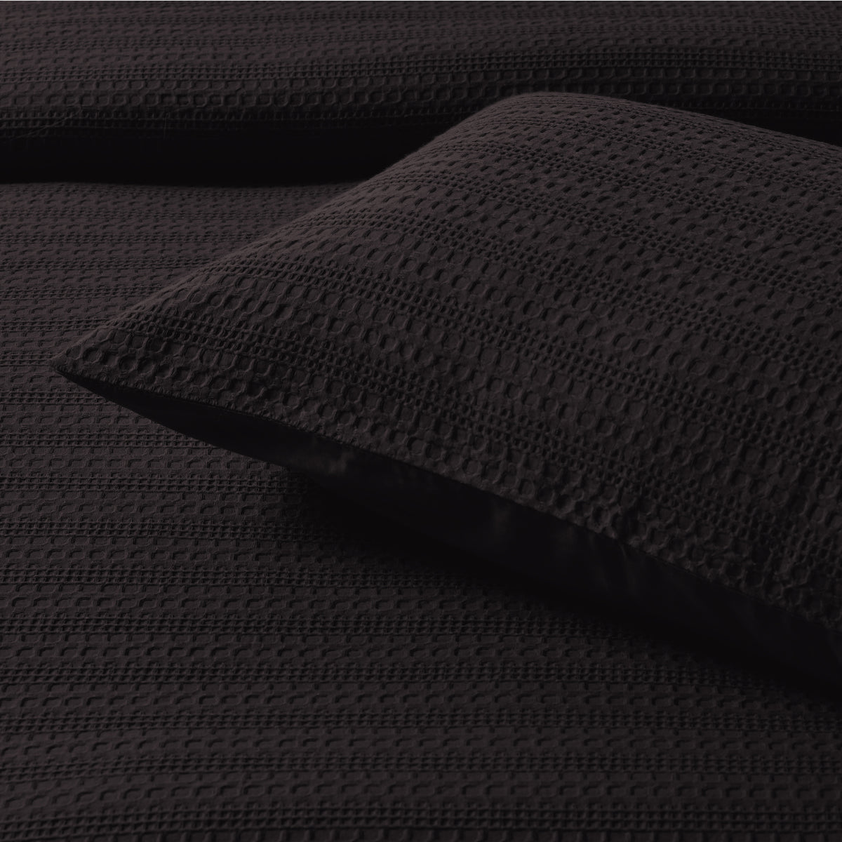 Kahlani Quilt Cover Set Chocolate