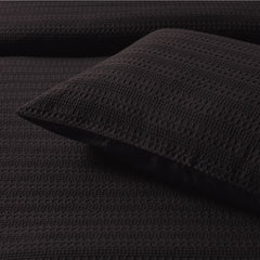 Kahlani Quilt Cover Set Chocolate