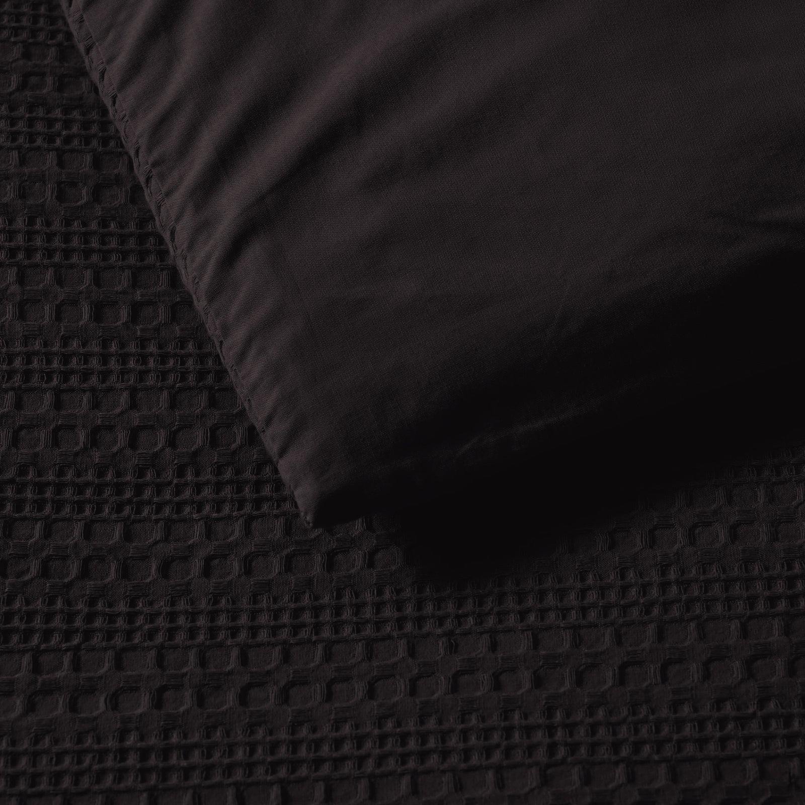 Kahlani Quilt Cover Set Chocolate