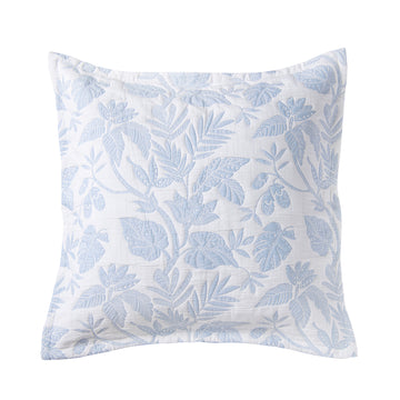 Laurieton European Pillowcase Blue