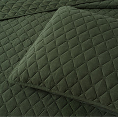 Lester Coverlet Set Olive