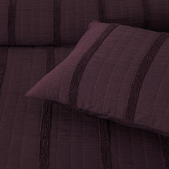 Malua Quilt Cover Set Grape