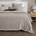 Mansfield Ultra Soft Velvet Blanket 480gsm Silver Grey