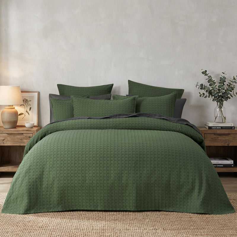 Mossbury Bedspread Set Olive