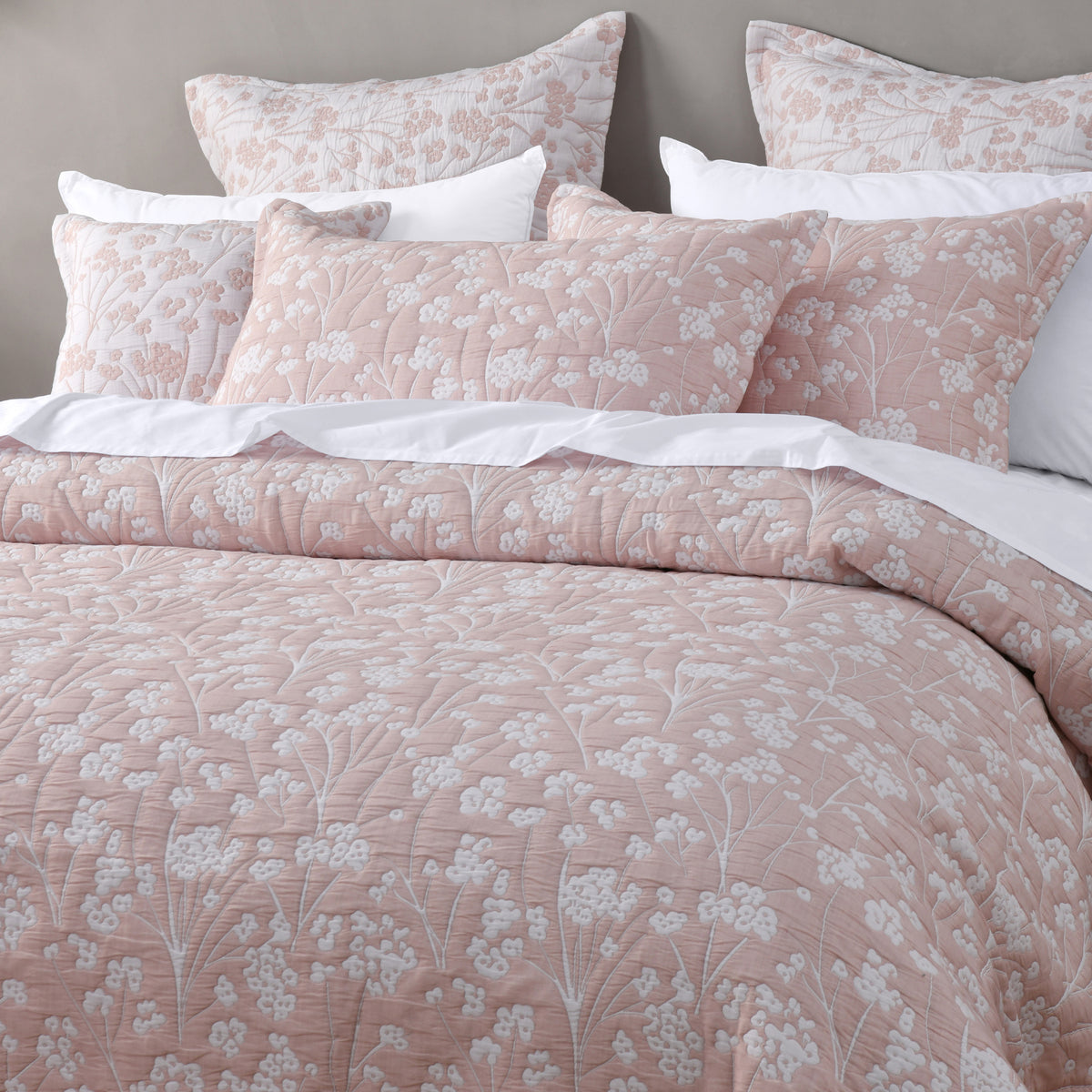 Myra Bedspread Set Blush