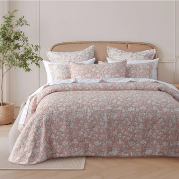 Myra Bedspread Set Blush