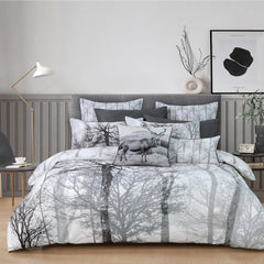 Myrtleford Quilt Cover Set Grey