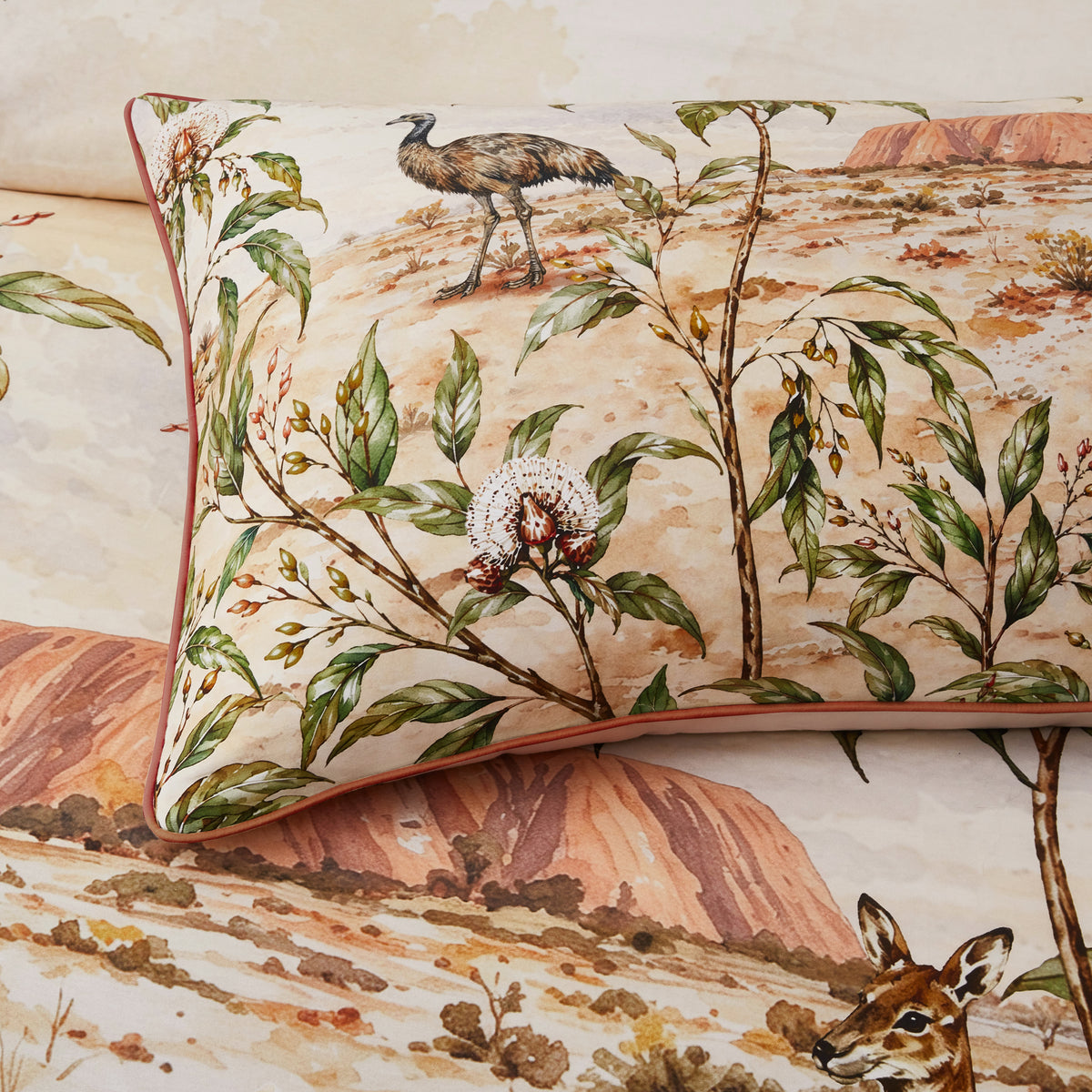 Outback Quilt Cover Set Natural