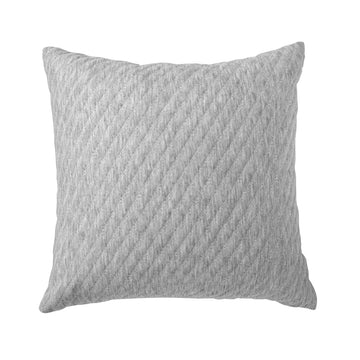 Pesaro Square Cushion Grey Marle