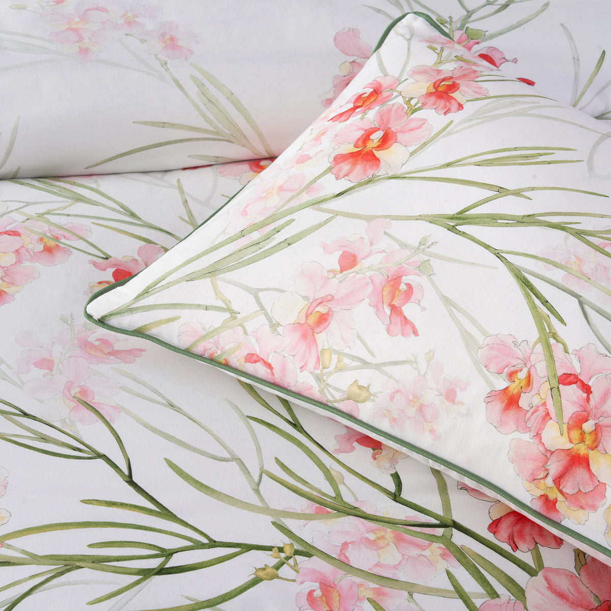 Petalyn Quilt Cover Set White