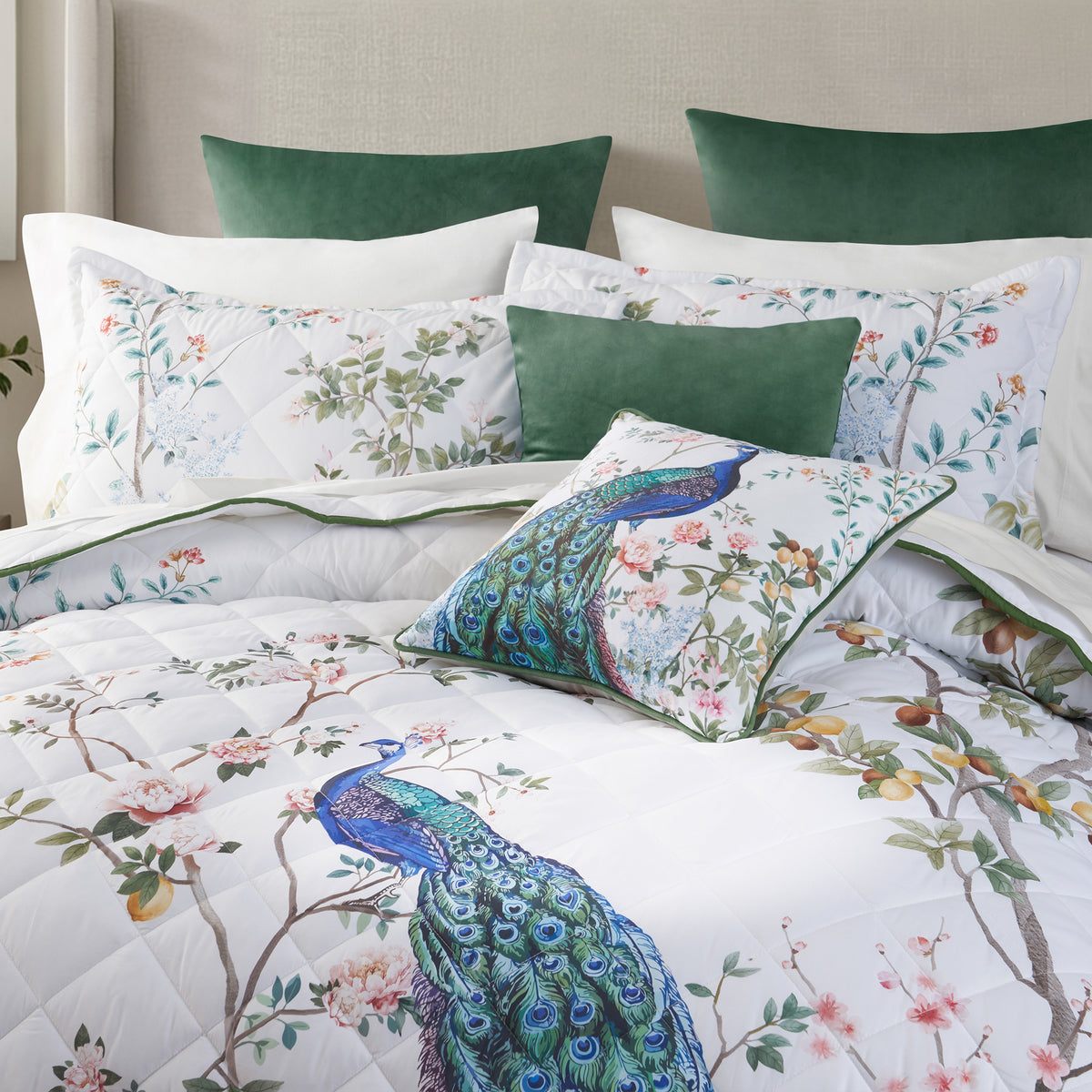 Priya Bedspread Set White